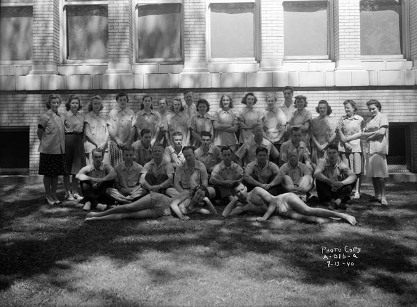 Lincoln School - Recreation Class 1940