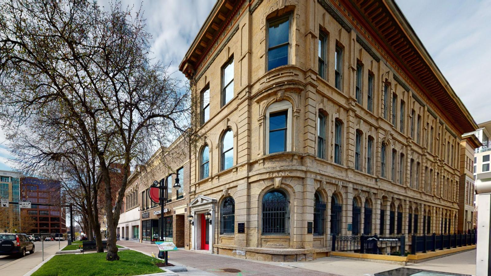 American Exchange Bank, a landmark 1871 building restored by Urban Land Interests