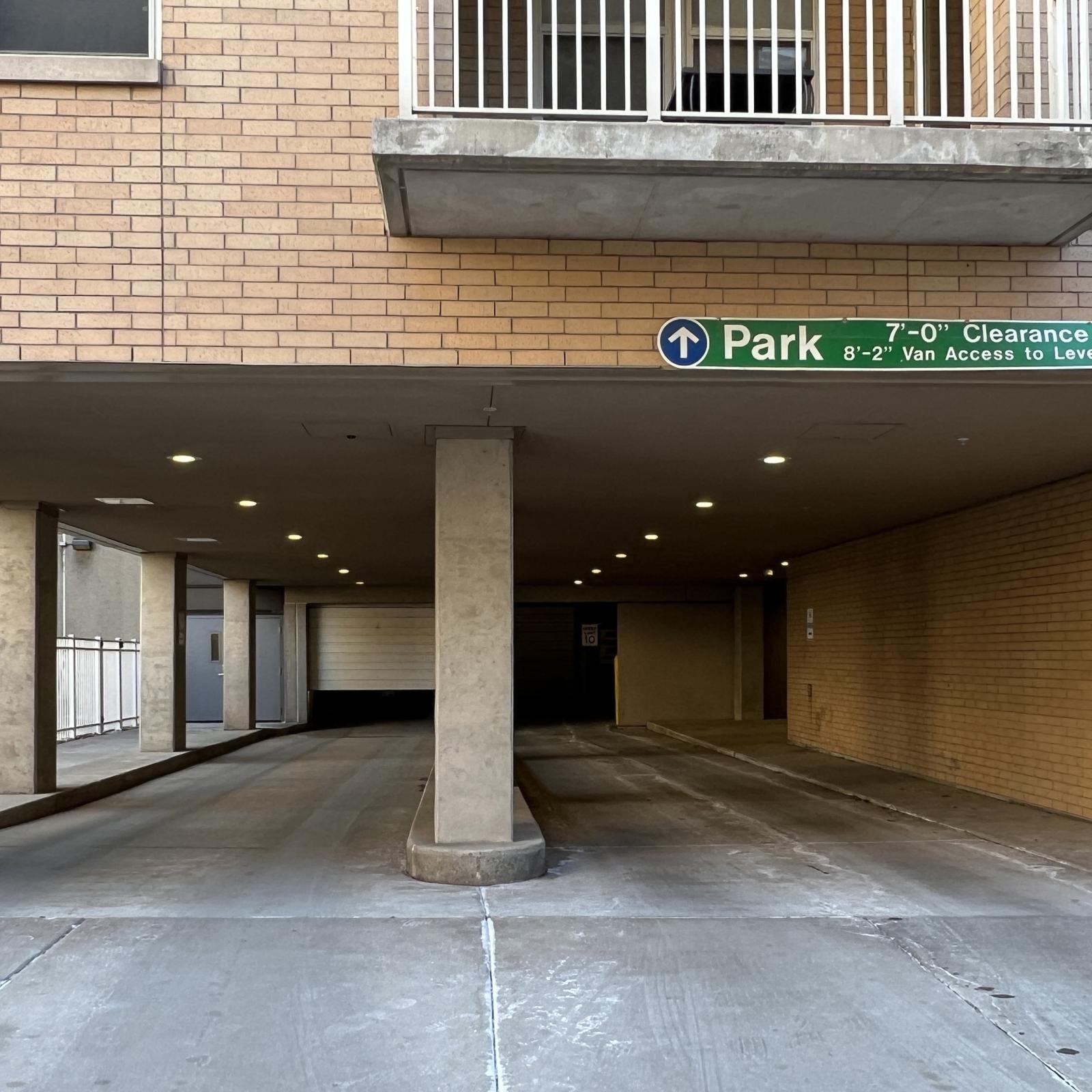 Madison Opera Parking Garage in downtown Madison 