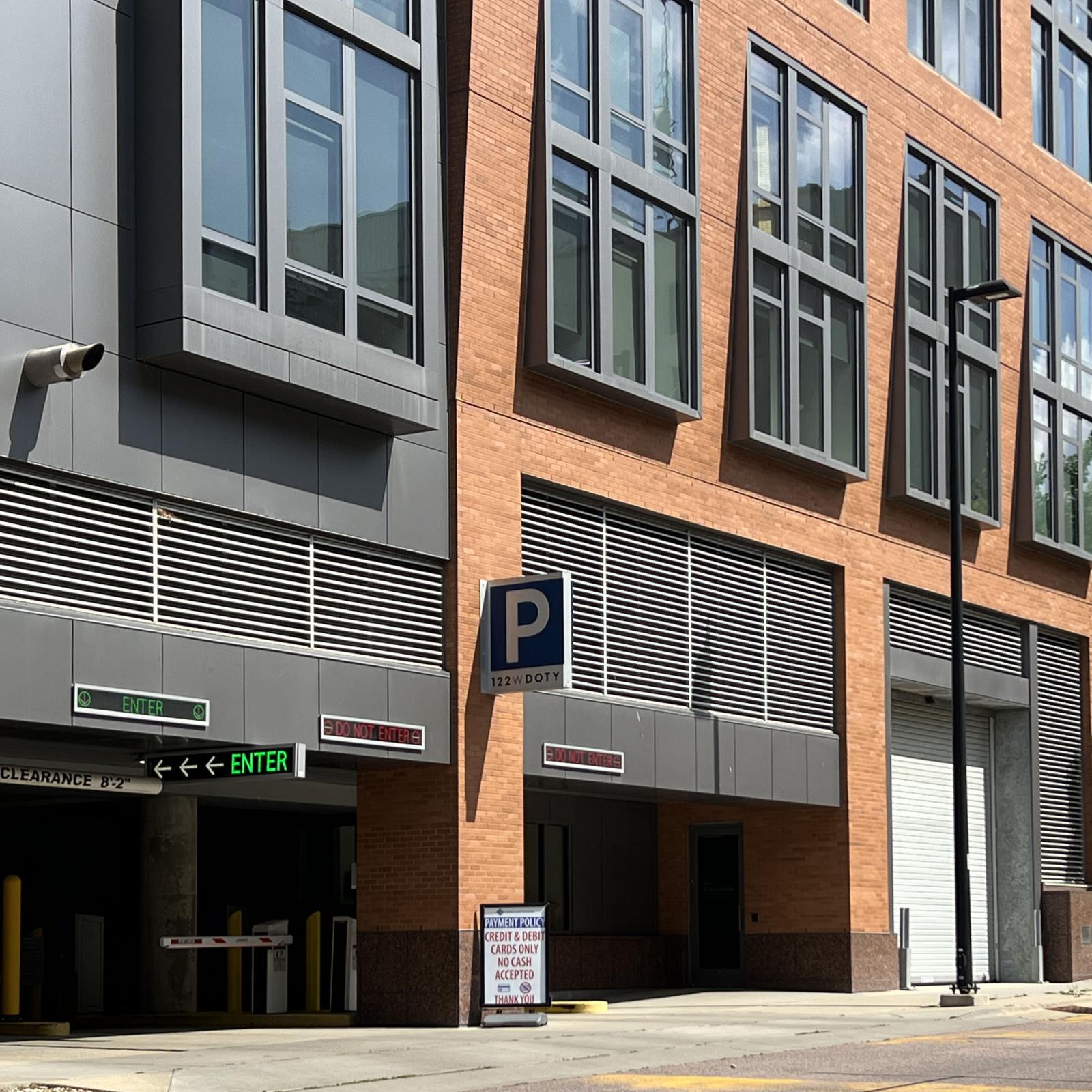 25 West Main Parking Garage Downtown Madison 